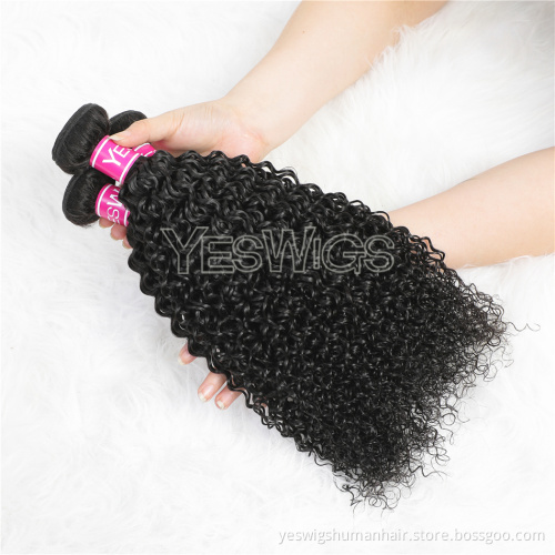Ready To Ship Long Inch Kinky Curly Human Hair Bundles In Stock Unprocessed Indian Hair Weave Extension Bundles Kinky Curly Wave